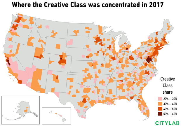 USA Creative Class 2017